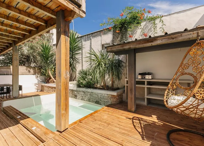 LITTLE OASIS - T2 avec terrasse à proximité du centre et de la plage